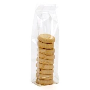 FGPBH17 Heat-Sealable Flat Bottom Gusset Bag with Paper Insert – 2 3/4