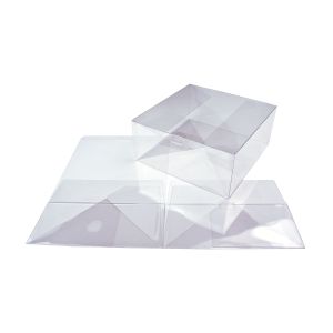 FPLB175 Crystal Clear Pop-N-Lock Boxes – 9” x 9” x 4”
