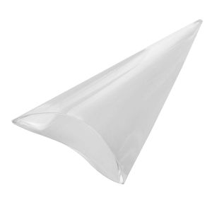 FS286 Clear Flat Cone Favour Box – 3 ½” x 6 ½”