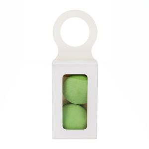 FS357W  Hanging  White Wine Bottle Box - 2 1/4