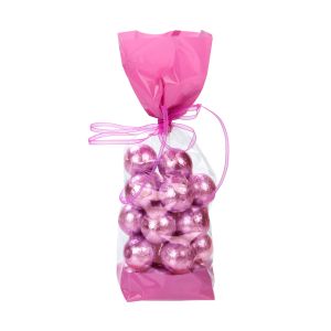 G2PK Pink Band Printed Gusset Bag - 2 5/8