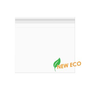 GC118 Premium Eco Clear Flap Seal Bags – 11 7/16” x 8 ¾”