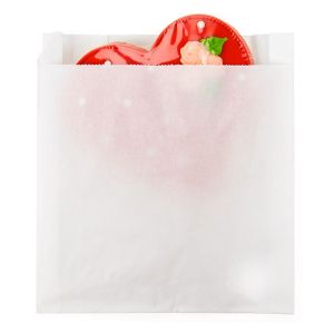 GPB5W White Grease Resistant Bag - 6