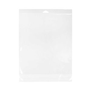 HB11 Crystal Clear Hanging Bags Flap Seal –11 7/16” x 14 ¼”