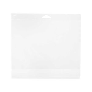 HB118XL Crystal Clear Hanging Bags Flap Seal –11 7/16” x 8 ¾”