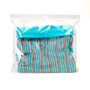 HB16X13 Crystal Clear Hanging Bags Flap Seal –16 7/8” x 13 7/16”