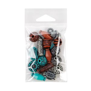 HB2 Crystal Clear Hanging Bags Flap Seal – 2 ½” x 3 ½”