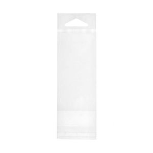 HB2X4 Crystal Clear Hanging Bags Flap Seal – 2 ¾” x 4 ¾”