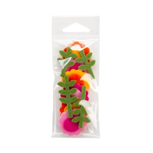 HB2X4E Crystal Clear Hanging Bags Flap Seal – 2” x 4”