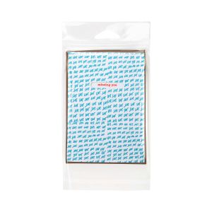 HB4B5 Crystal Clear Hanging Bags Flap Seal –4 5/16” x 5 11/16”