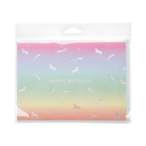 HB5 Crystal Clear Hanging Bags Flap Seal –7 7/16” x 5 ¼”