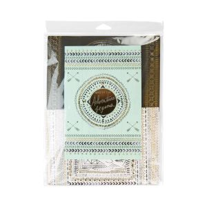 HB811HD Crystal Clear Hanging Bags Flap Seal –9 1/8” x 12”