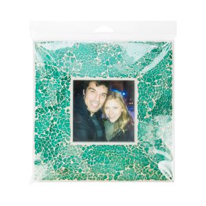 HB9X9E Crystal Clear Hanging Bags Flap Seal –9” x 9”