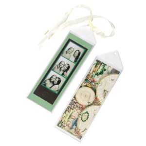 HBM1 Vinyl Hanging Bookmark Sleeve - 2 1/2