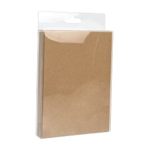 HFB16 Crystal Clear Hanging Box – 4 7/8” x 6 5/8” x 1”
