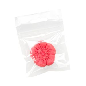 HZB33 Clear Zip Top Hanging  Bag – 3” x 3”