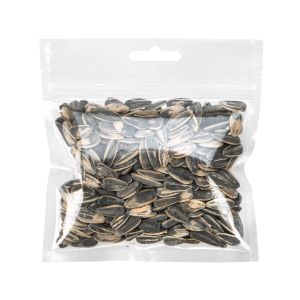 HZB54 Clear Zip Top Hanging  Bag – 5” x 4”