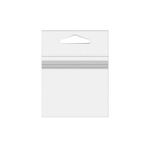 J1T Crystal Clear Jewellery Top Loading Hang Bags – 2” x 2” (Top Loading)