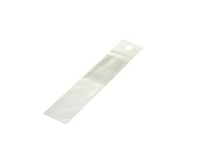 J8T Crystal Clear Jewellery Hang Bags Top Loading – 1” x 4” (Top Loading)
