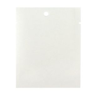 KHS34WK White Kraft Compostable Heat Seal Bag - 3