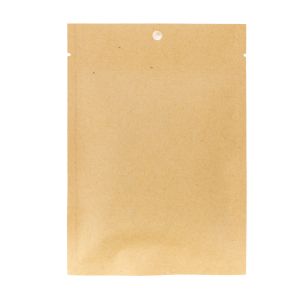 KHS46 Kraft Compostable Heat Seal Bag - 4
