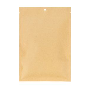 KHS69  Kraft Compostable Heat Seal Bag - 6
