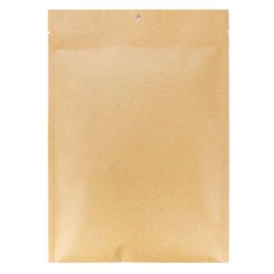 KHS69M Matte Kraft Flat Heat Seal Bag - 6