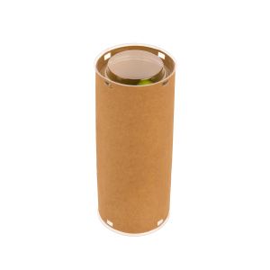 KTRS26 Kraft Tube Kit – Round Shaped – 2 ½” x 2 ½” x 6 1/16”