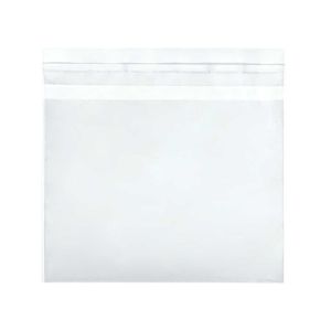 LB45 Laminated Crystal Clear Flap Seal Bags -  5 7/8