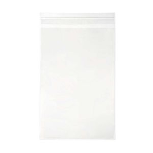 LB6X9S Laminated Crystal Clear Flap Seal Bags -  6