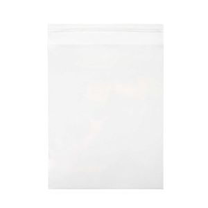 LB811 Laminated Crystal Clear Flap Seal Bags -  8 15/16