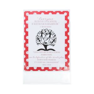 LB811NF Laminated Crystal Clear No Flap Bags -  8 15/16