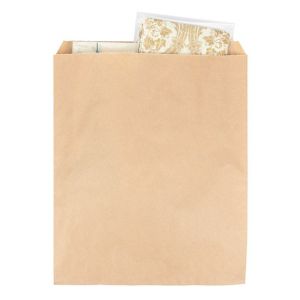 MB4K Kraft Paper Merchandise Bag - 9 7/8