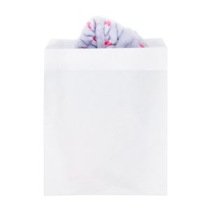 MB4W White Paper Merchandise Bag - 9 7/8