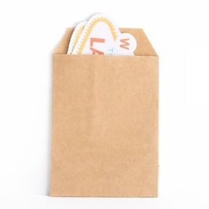 MB5K Kraft Paper Merchandise Bag - 2 3/4
