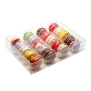 MBS4 Macaron Box Set – 20 Cookie Set – 10 3/16” x 7 ½” x 2”