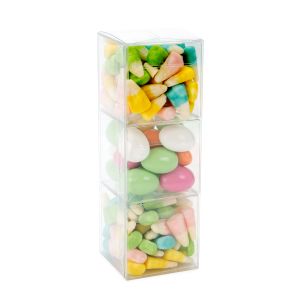 NBS1 Crystal Clear Nested Boxes – 2 1/16” x 2 1/16” x 6 1/8” -3 inner/1 outer
