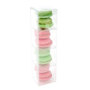 NBS6 Crystal Clear Nested Boxes – 2 1/16” x 2 1/16” x 8 1/8” -4 inner/1 outer