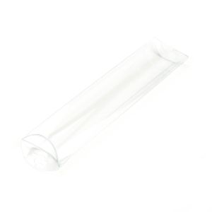 PB113 Crystal Clear Pillow Boxes with Optional Hanger – 2” x 7 ¾” x ¾” - Middle length 7