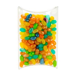 PB77NH Crystal Clear Pillow Boxes with No Hanger – 4” x 6” x 1 1/8” - Middle length 4 7/8