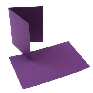 PC216 Basis Dark Purple Cover Stock 80# – 4 ¼” x 5 ½”