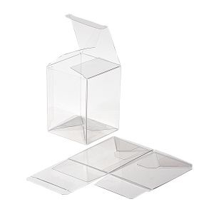 PLB106 Crystal Clear Pop-N-Lock Boxes – 6 ¼” x 5 ½” x 7 5/8”