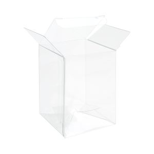 PLB140 Crystal Clear Pop-N-Lock Boxes – 2 ½” x 2 ½” x 3 5/8”