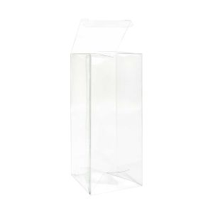 PLB187 Crystal Clear Pop-N-Lock Boxes – 3 ½” x 3 ½” x 7 ½”