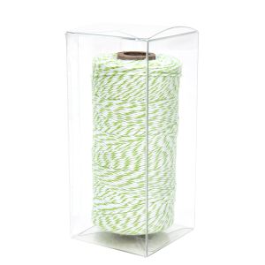 PLB334 Crystal Clear Pop-N-Lock Boxes – 2 3/16” x 2 3/16” x 4 7/8”