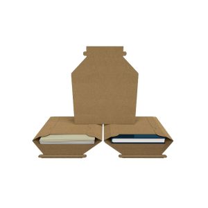 SCFK1 15 pt. Kraft  Conformer Mailer 250 Box Bundle - 7 3/8