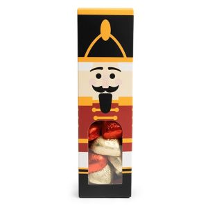 SKB228N Nutcracker Printed Paper Window Box - 2 1/4