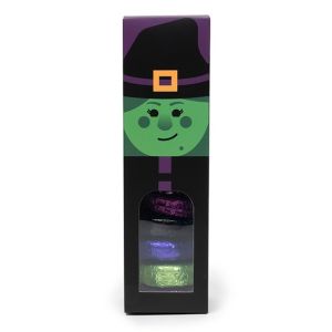 SKB228W Witch Printed Paper Window Box - 2 1/4