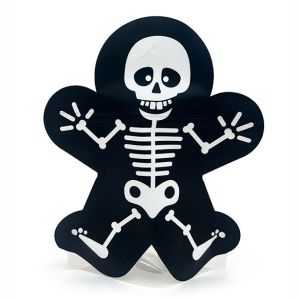 SP7SKZ Skeleton Shaped Zipper Pouch - 6 13/16