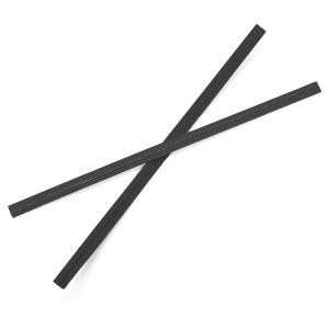 TT4BK Black Paper Twist Tie - 4